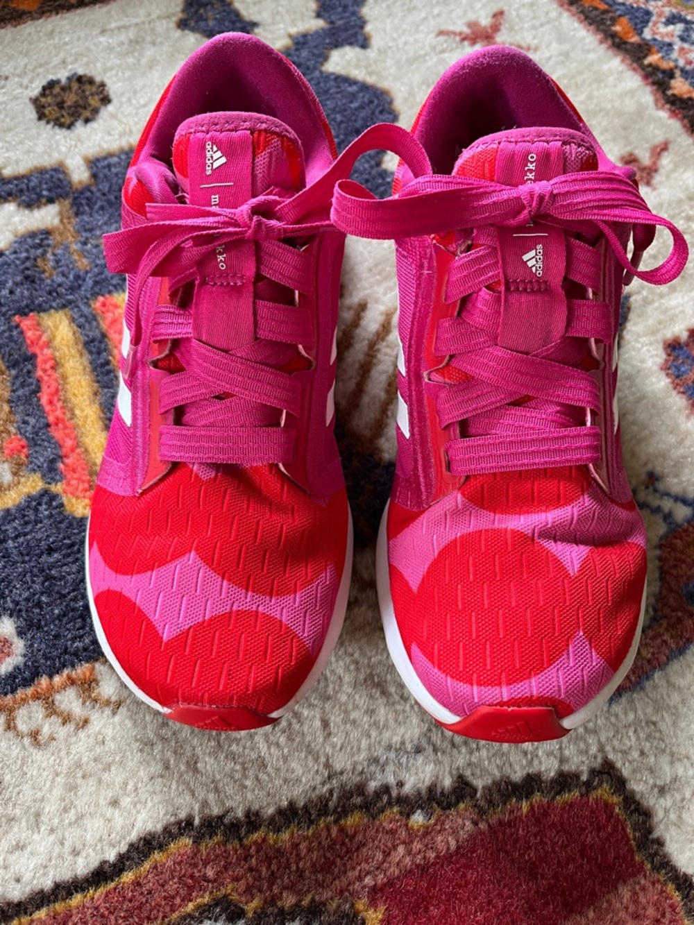 MARIMEKKO Adidas Women's Red EDGE LUX 4 Sneakers. Women’s Sz 8 Very lightly worn - Picture 5 of 12